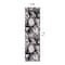 World Rug Gallery Contemporary Abstract Circles Non Shedding Soft Area Rug 2' x 7' Black 389BLACK2x7 - alternate 6